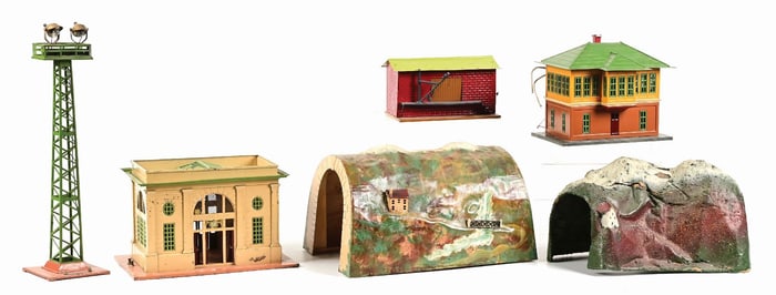 LOT OF 6: STATIONS & TUNNELS