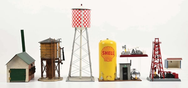 LOT OF 7: CONTEMPORARY STRUCTURES