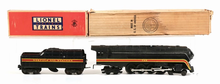 LOT OF 2: LIONEL NO. 746 W/ LONG STRIPE TENDER