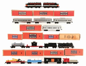LOT OF 2: LIONEL SET NO. 1608W & 1607WS