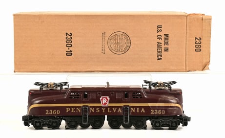 LIONEL NO. 2360 SINGLE-STRIPE PRR GG1