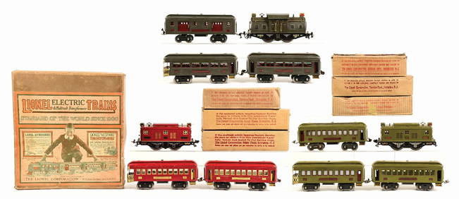 LIONEL STANDARD GAUGE NO. 347 SET & 8 LOCO & CARS (1 of 5)