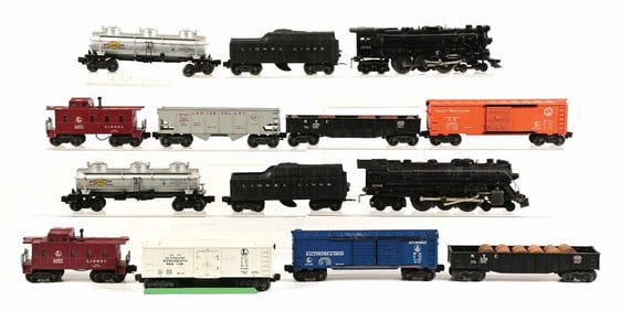 LOT OF 2: LIONEL NO. 1515WS & NO. 1507WS BOXED SETS
