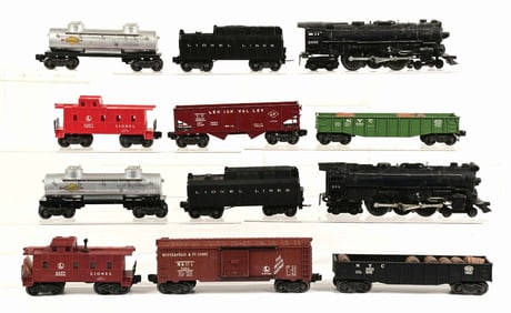 LOT OF 2: BOXED POST-WAR LIONEL #1503WS & #2201WS SETS