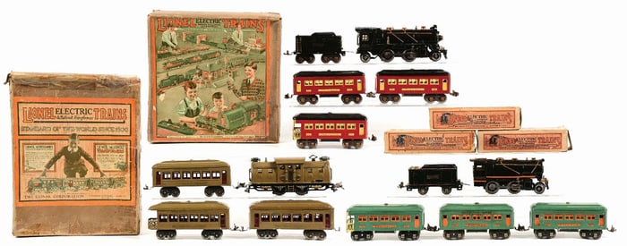 LOT OF 3: LIONEL TRAIN SETS NO. 266, 236, 136