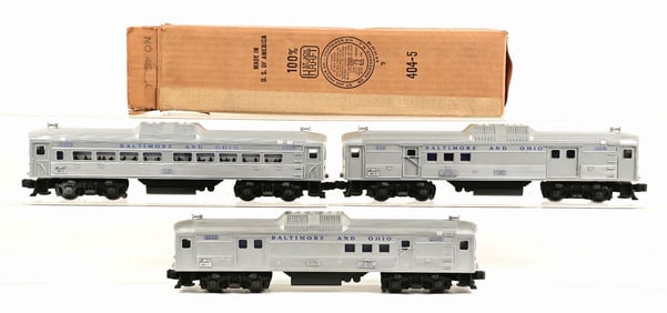 LOT OF 3: LIONEL BUDD CARS