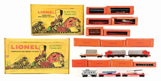 LOT OF 2: LIONEL NO. 1613S & NO. 1619W BOXED SETS (1 of 4)