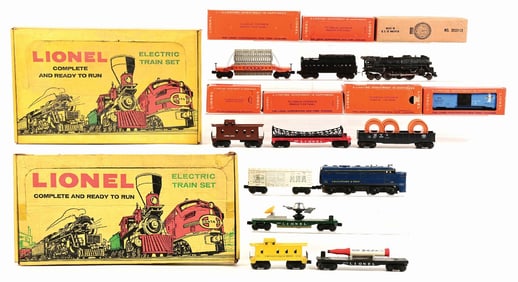 LOT OF 2: NO. 1643 & 1621WS LIONEL TRAIN SETS