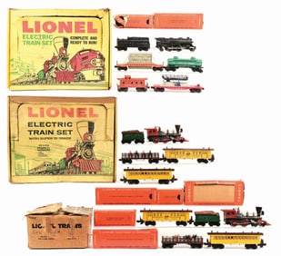 LOT OF 3: NO. 2528WS, NO. 1638WS & OTHER BOXED SET