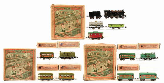 LOT OF 3: LIONEL O GAUGE TRAIN SETS IN BOX (1 of 5)