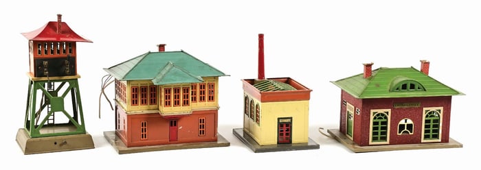 LOT OF 4: STATION & SWITCH TOWERS