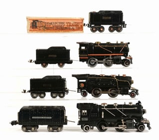 LOT OF 7: LIONEL O-GAUGE STEAM LOCOMOTIVES