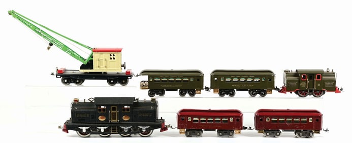 LOT OF 7: NO. 402, NO. 33, NO. 219, 35 SERIES CARS
