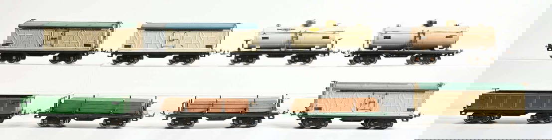 LOT OF 8: LIONEL ASSORTED STANDARD GAUGE 500-SERIES FREIGHTS (1 of 2)