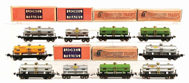 LOT OF 10: LARGE GROUPING OF PRE-WAR O GAUGE ROLLING STOCK