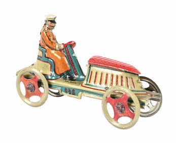 GERMAN TIN LITHO AUTOMOBILE PENNY TOY