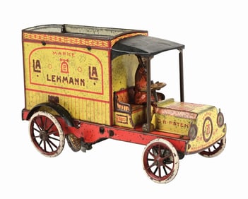 GERMAN LEHMANN TIN LITHO WIND-UP LA LA VAN