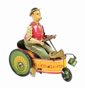 GERMAN LEHMANN TIN LITHO WIND-UP MIXTUM TOY