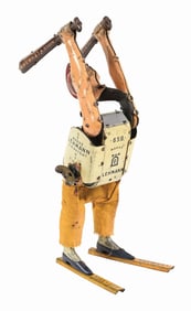 LEHMANN GERMAN TIN LITHO AJAX ROMAN SOLDIER TOY