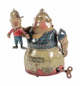 GERMAN NIFTY TIN LITHO WIND-UP POWERFUL KATRINKA HOLDING JIMMY TOY