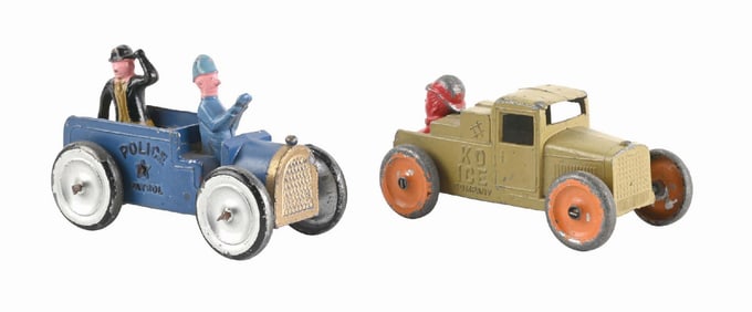 LOT OF 2: DIE-CAST TOOTSIETOY COMIC VEHICLES