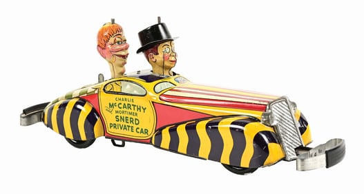 MARX CHARLIE MCCARTHY & MORTIMER SNERD PRIVATE CAR