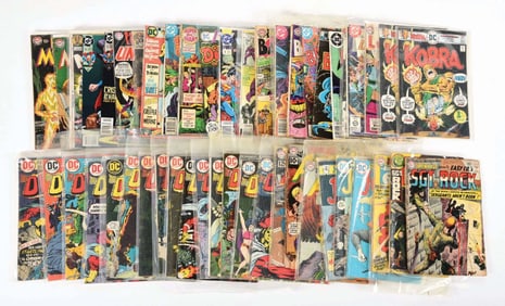 LOT OF APPROX. 50 VARIOUS COMIC BOOKS