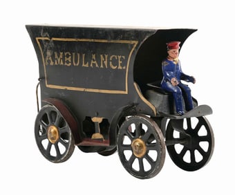 PRESSED STEEL CONVERSE HILL CLIMBER AMBULANCE