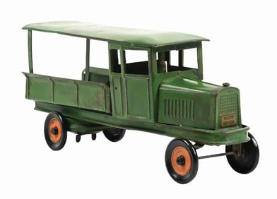 KINGSBURY PRESSED STEEL CLOCKWORK DELIVERY TRUCK