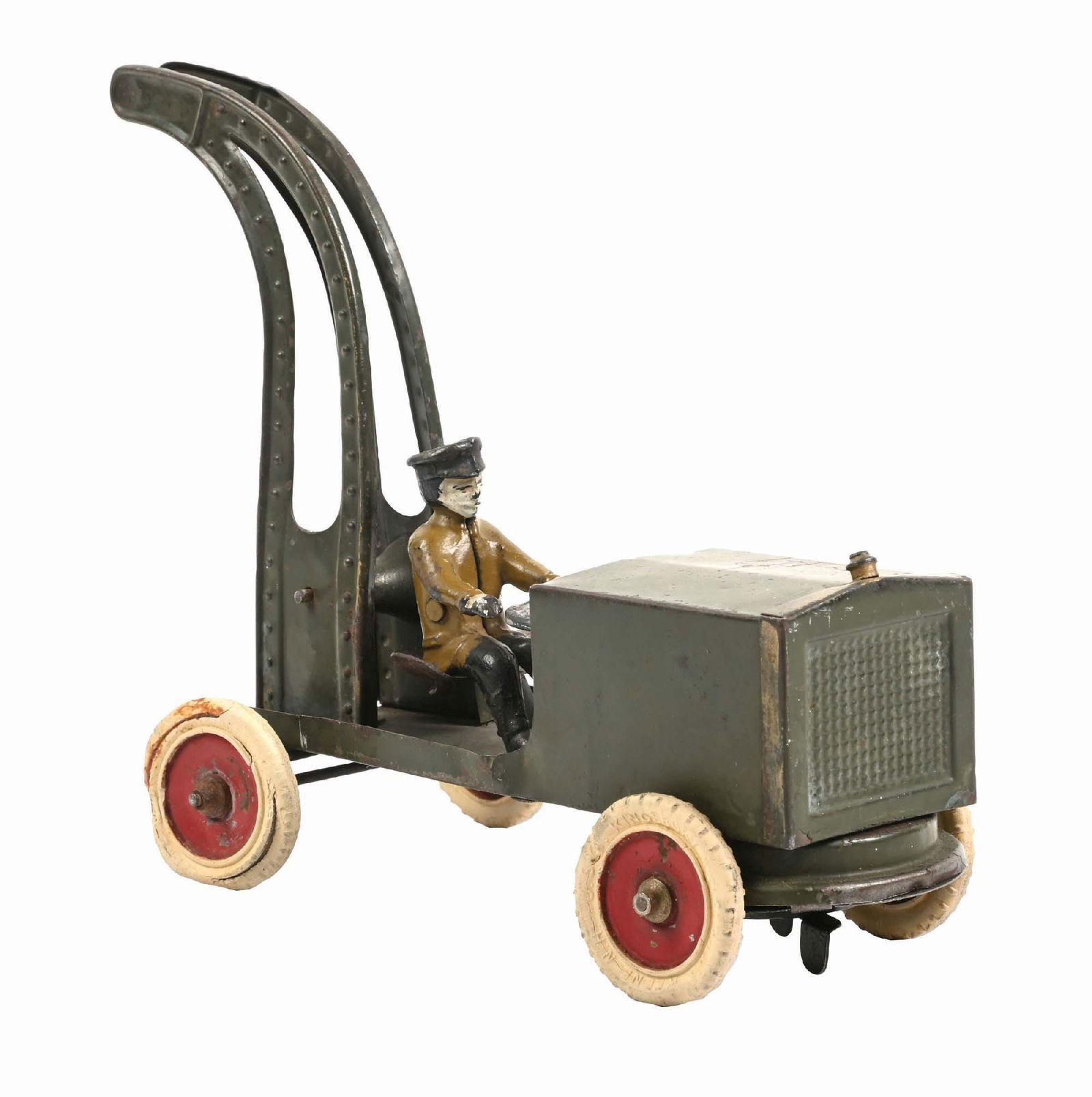 KINGSBURY CLOCKWORK TOW TRUCK VEHICLE (1 of 4)