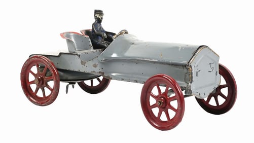 PRESSED STEEL WILKINS CLOCKWORK AUTOMOBILE