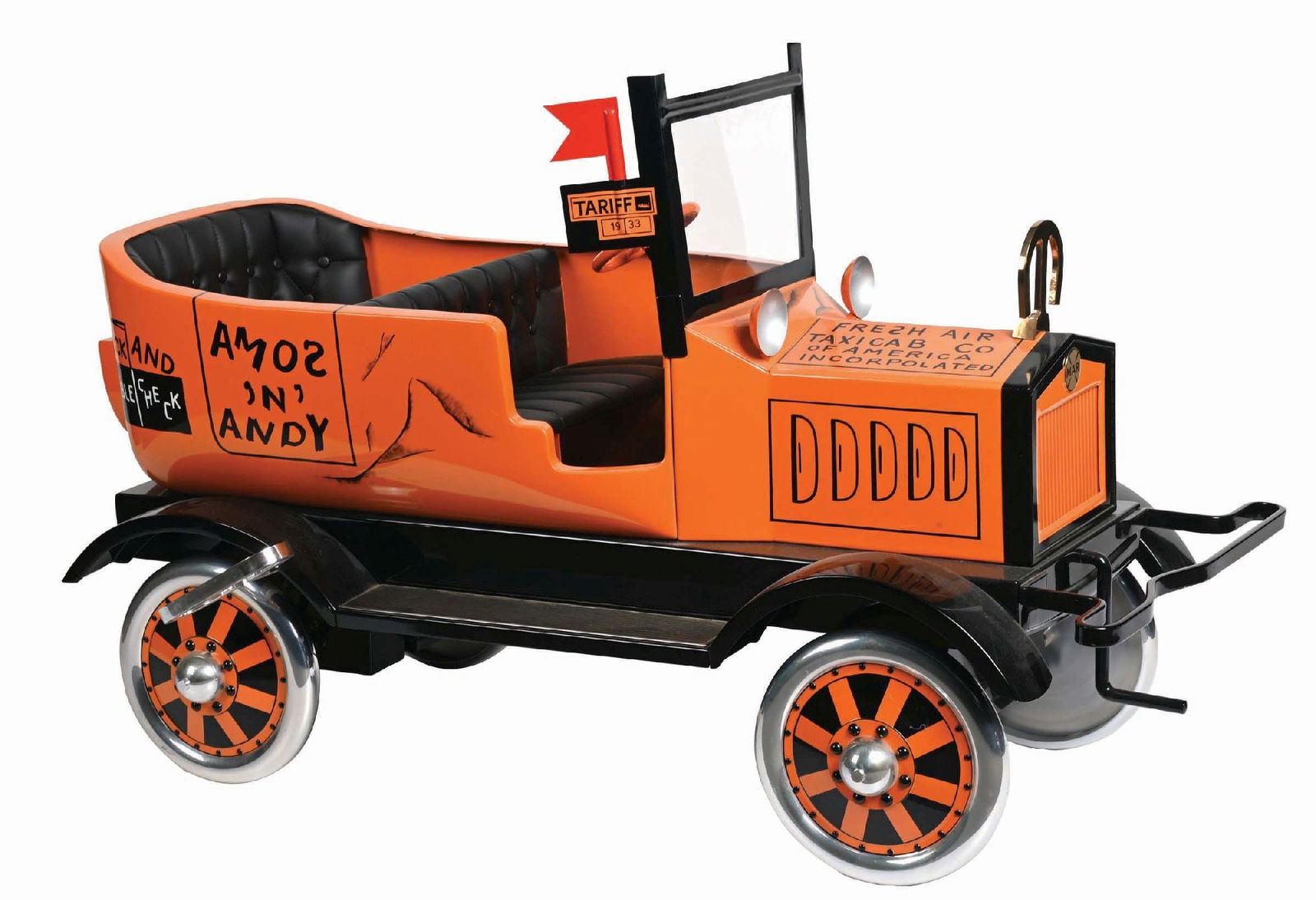 UNUSUAL CUSTOM AMOS N ANDY PEDAL CAR (1 of 4)