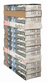 LOT OF 13: LARGE DISPLAY SWATCH WATCHES