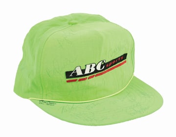 ABC SPORTS STARS AUTOGRAPHED HAT