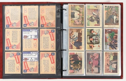 1959 THE 3 STOOGES TRADING CARDS SET