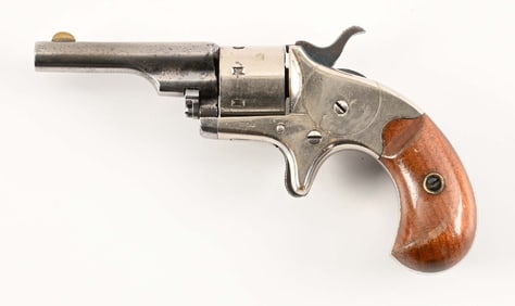(A) COLT OPEN TOP POCKET MODEL SINGLE ACTION REVOLVER.