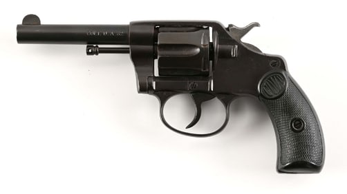 (A) COLT DA 32 DOUBLE ACTION REVOLVER.