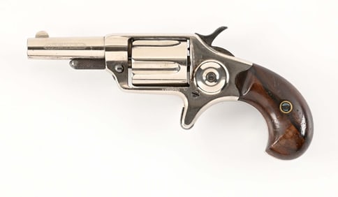 (A) SECOND MODEL COLT NEW LINE SINGLE ACTION REVOLVER.
