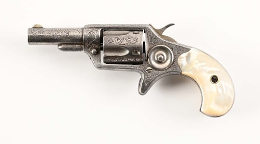 (A) ENGRAVED COLT NEW LINE SINGLE ACTION REVOLVER.