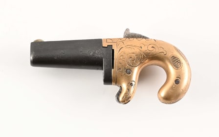 (A) MOORE'S PATENT ARMS COMPANY NO.1 DERINGER.