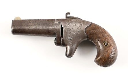 (A) MOORE'S PATENT COLT NO.2 DERRINGER.