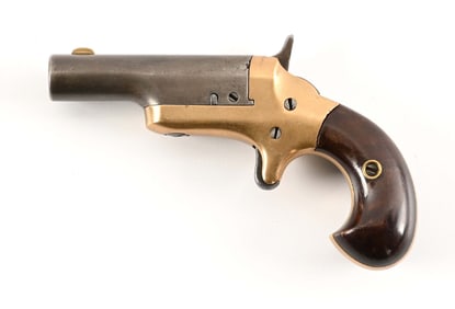 (A) COLT THIRD DERRINGER MODEL SINGLE SHOT PISTOL.