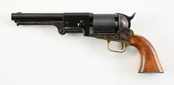 (A) COLT 2ND GENERATION 3RD MODEL DRAGOON PERCUSSION REVOLVER WITH BOX.