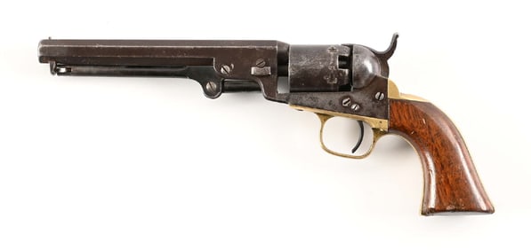 (A) COLT 1849 POCKET SINGLE ACTION PERCUSION REVOLVER (1859)