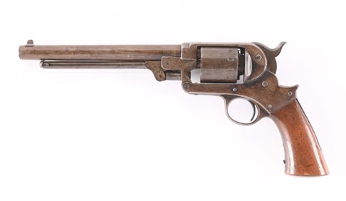 (A) STAR ARMS MODEL 1863 SINGLE ACTION PERCUSSION REVOLVER.