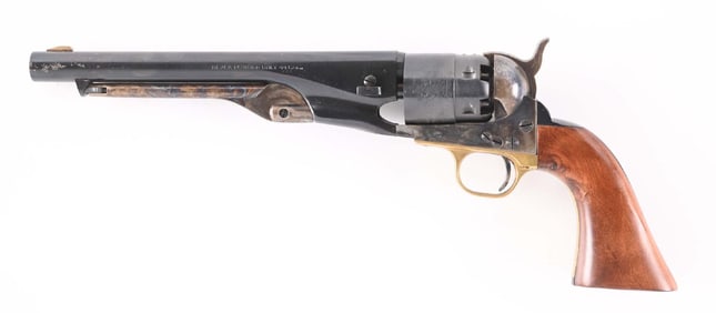 (A) PIETTA MODEL 1860 ARMY SINGLE ACTION PERCUSSION REVOLVER