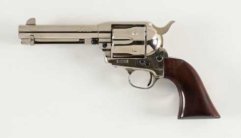 (M) CIMARRON PISTOLERO SINGLE ACTION REVOLVER WITH BOX.