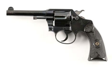 (C) COLT POLICE POSITIVE .32 COLT DOUBLE ACTION REVOLVER (1925).
