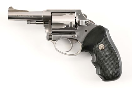 (M) CHARTER ARMS STAINLESS BULLDOG DOUBLE ACTION REVOLVER WITH BOX