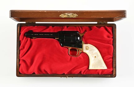 (C) COMMEMORATIVE COLT SINGLE ACTION FRONTIER SCOUT MONTANA TERRITORY CENTENNIAL.